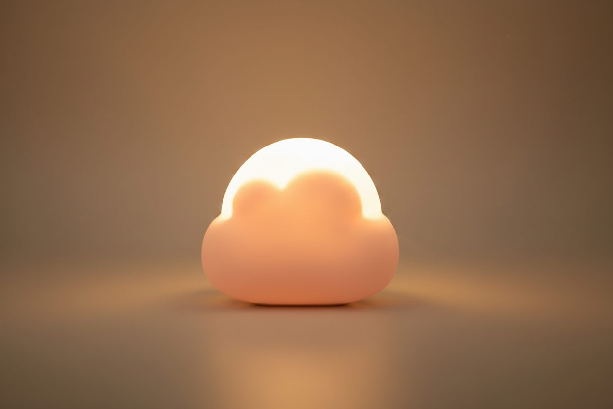 Cloud Night Light - Soft Glow No Rays