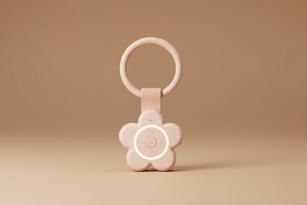 Flower Light Pink - Warm Brown